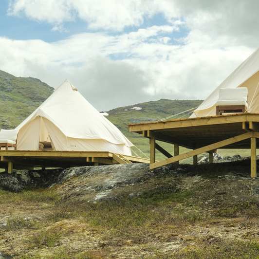 Camp Kangiusaq Telt Platforme