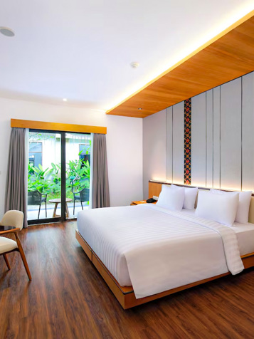 Deluxe Room på hotellet éL Hotel & Resort Bali