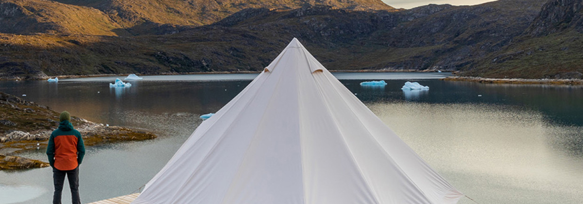 Camp Kangiusaq Telt Udsigt