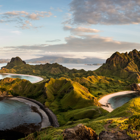 Verdens måske flotteste udsigt på Padar Island