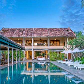 Pool And Building