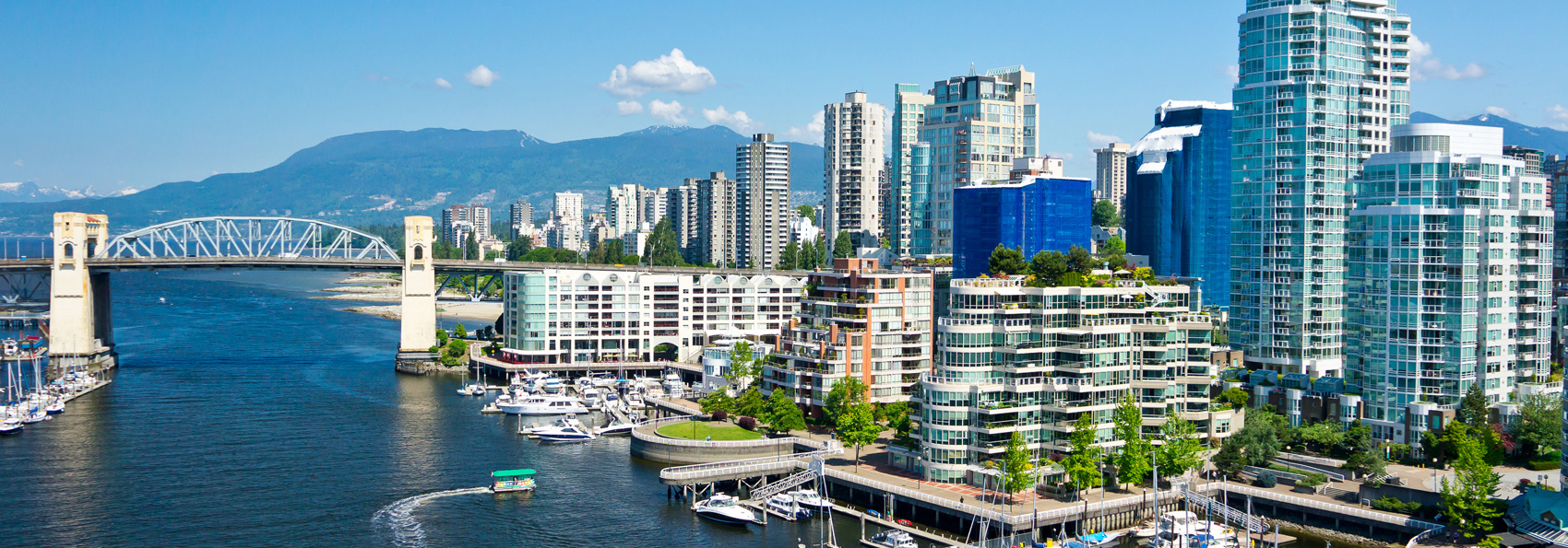 canada - vancouver skyline