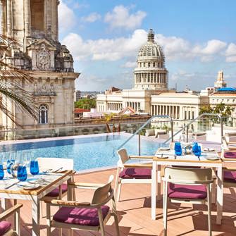 Rooftop Pool Restaurant