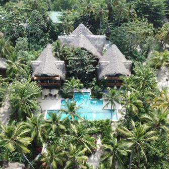 Hotel Cayena Beach Villa Oppefra