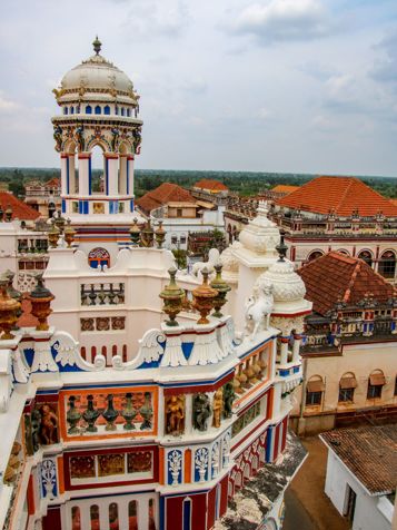 De store palæer  i Chettinad