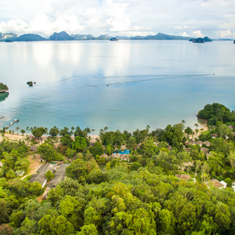 I Koh Yao Noi bor I på resortet Paradise Koh Yao 