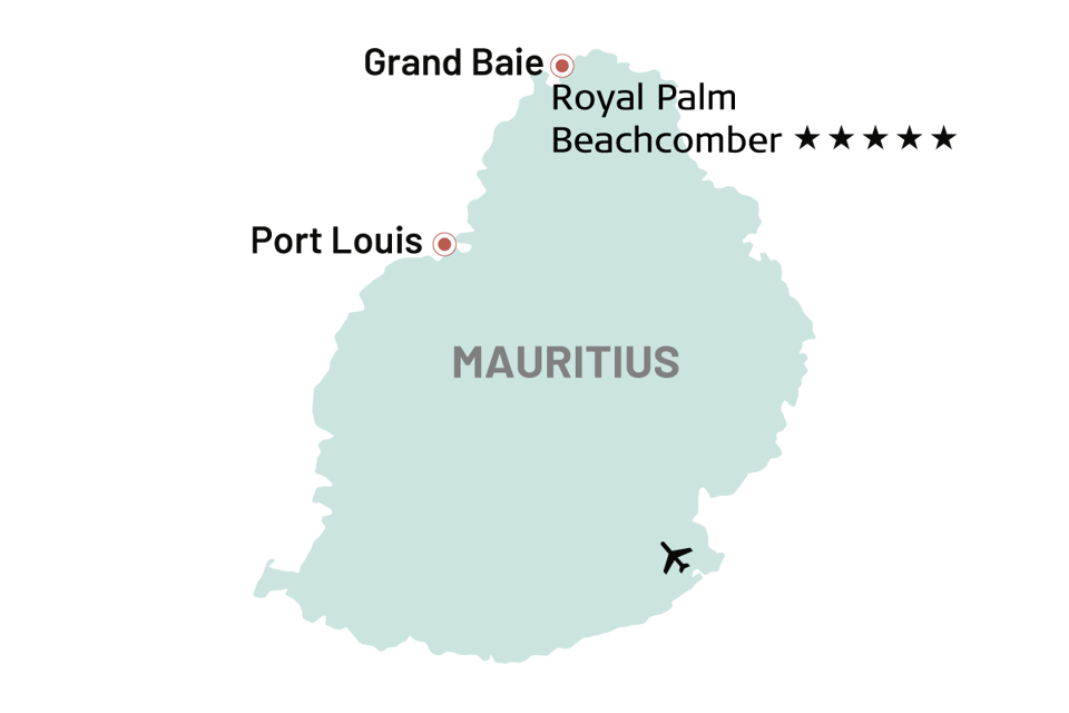 Mauritius Royal Palm Beachcomber