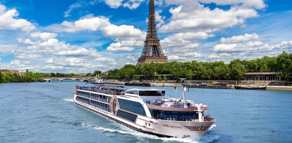 I Paris tjekker vi ind på vores skib VIVA Beyond...