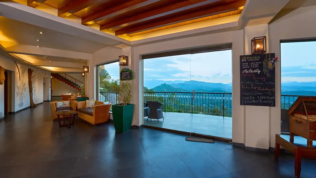 Poetree Thekkady Lobby