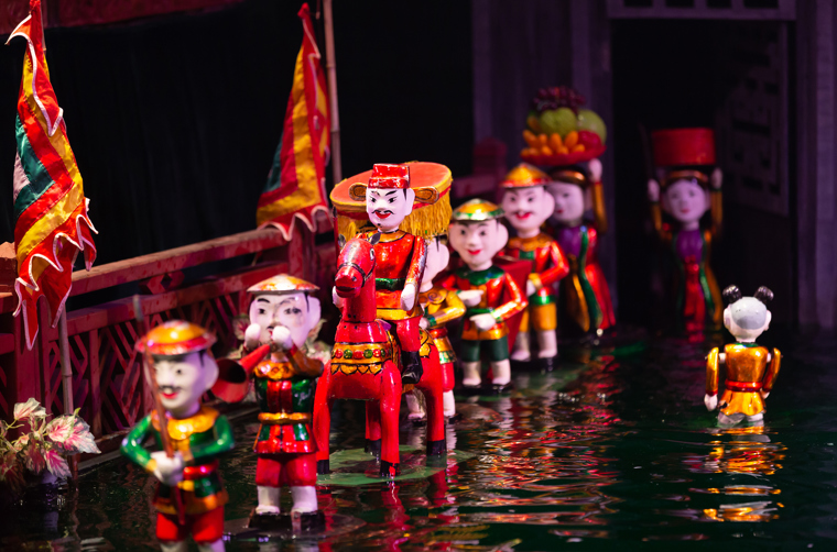 vietnam - hanoi dukketeater