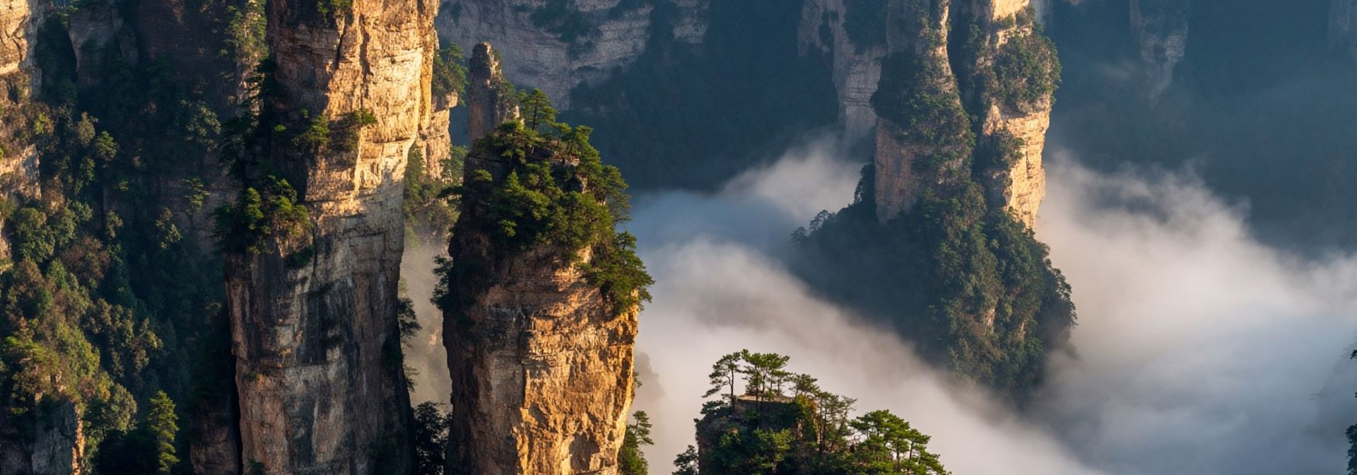 Zhangjiajie Karstbjerge1