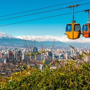 ... inden rejsen slutter med en byrundtur i Santiago de Chile