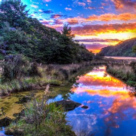 new zealand - abel_tasman national park_sunset_01_HF