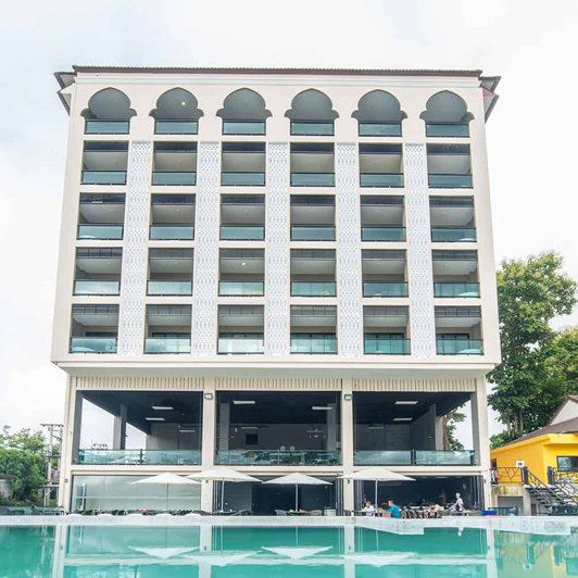 Chiang Khong Teak Garden Riverfront Hotel Ext