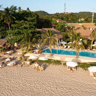 Lanta Palace Pool Aerial