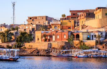 Aswan har en mere rolig stemning over sig.