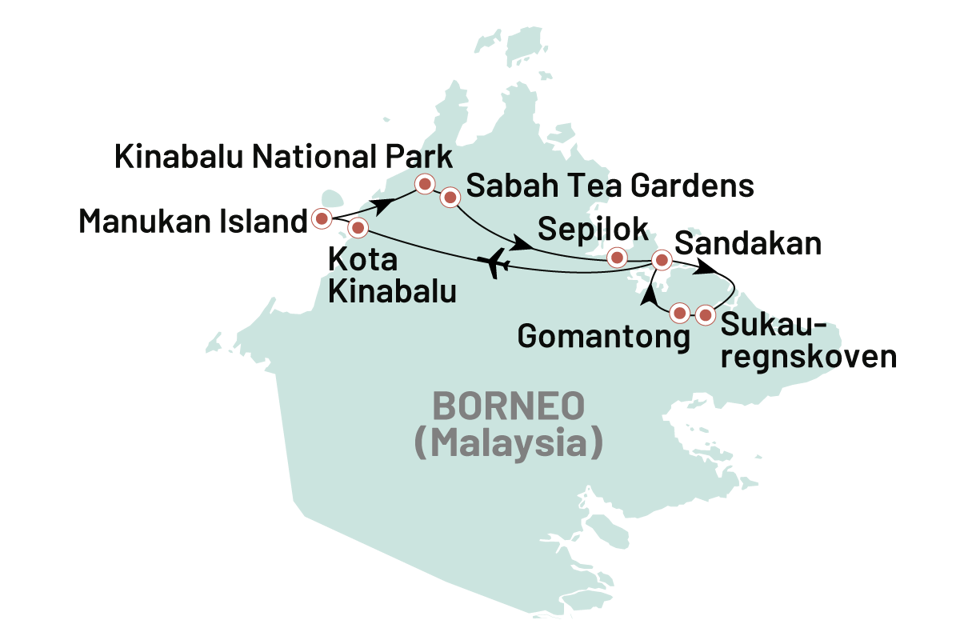 Borneo Ultimative Naturoplevelser Manukan