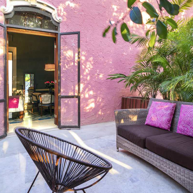 mexico - merida - Rosas & Xocolate Boutique Hotel_terasse_01