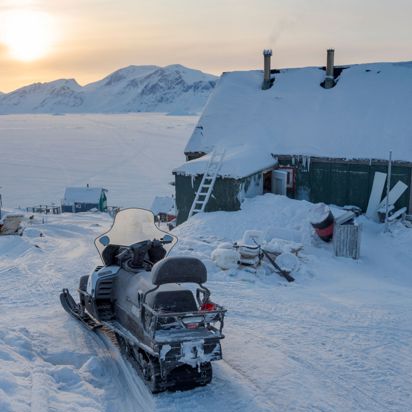 Grønland Bygd Vinter (1)