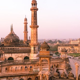 Det imponerende Bara Imambara i Lucknow