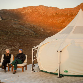 Camp Kangiusaq Sunset