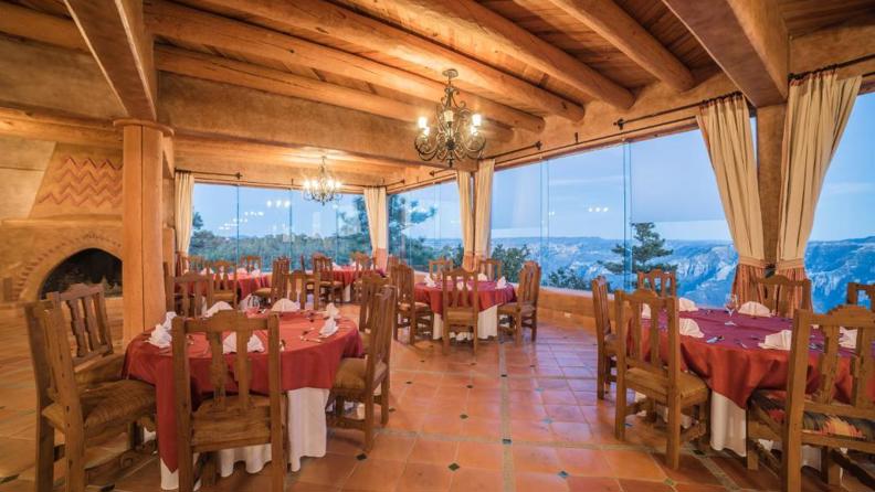 Hotel El Mirador Restaurant Udsigt