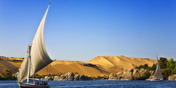 Egypten Aswan Nilen Baad 96065345