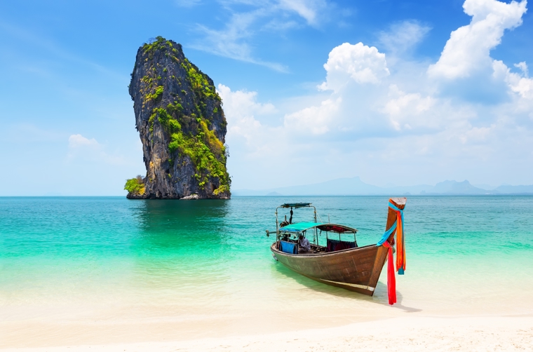 Longtail Boat Krabi Kyst