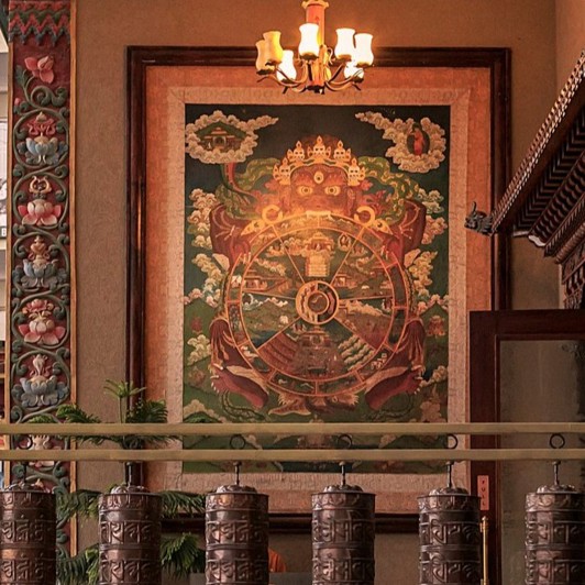 Nepal Kathmandu Hotel Tibet International Foyer 1