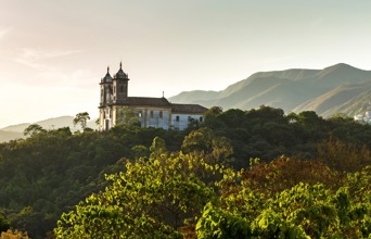 Den smukke natur ved Barokbyerne