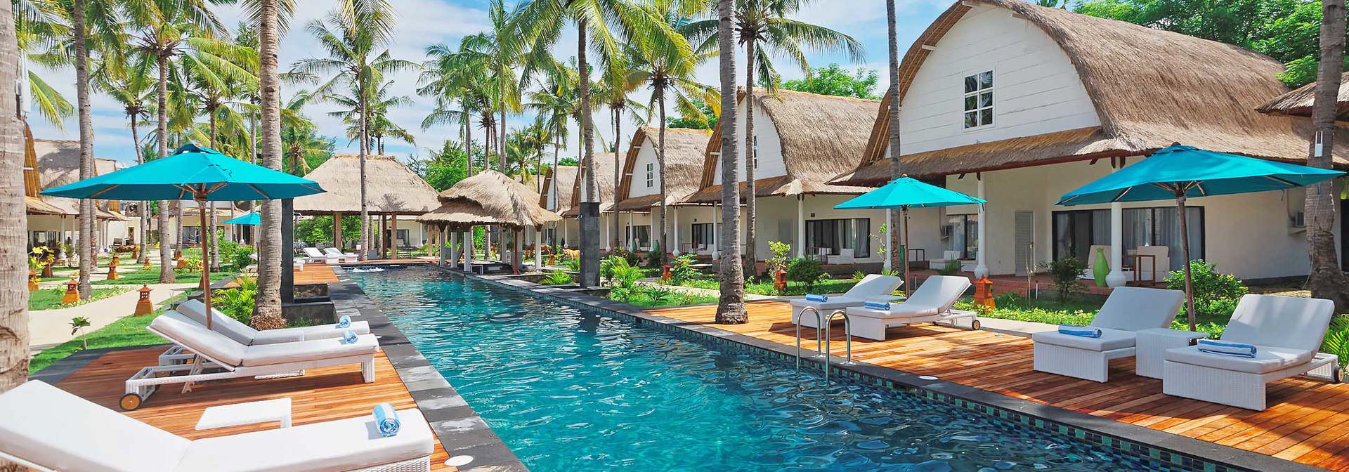 Jambuluwuk Oceano Resort Swimming Pool And Rooms