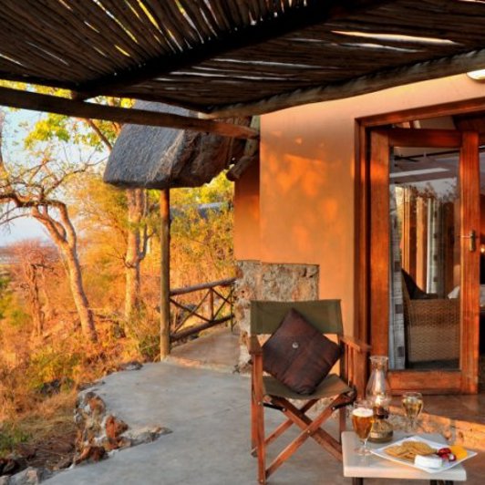 sydafrika - botswana - chobe national park - muchenje safari lodge_villa med havudsigt