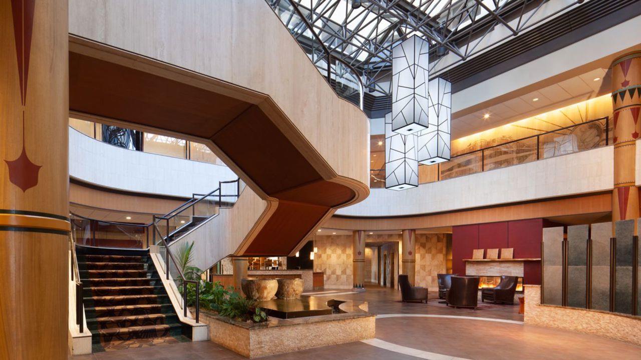Sheraton Lobby Anchorage Alaska 2