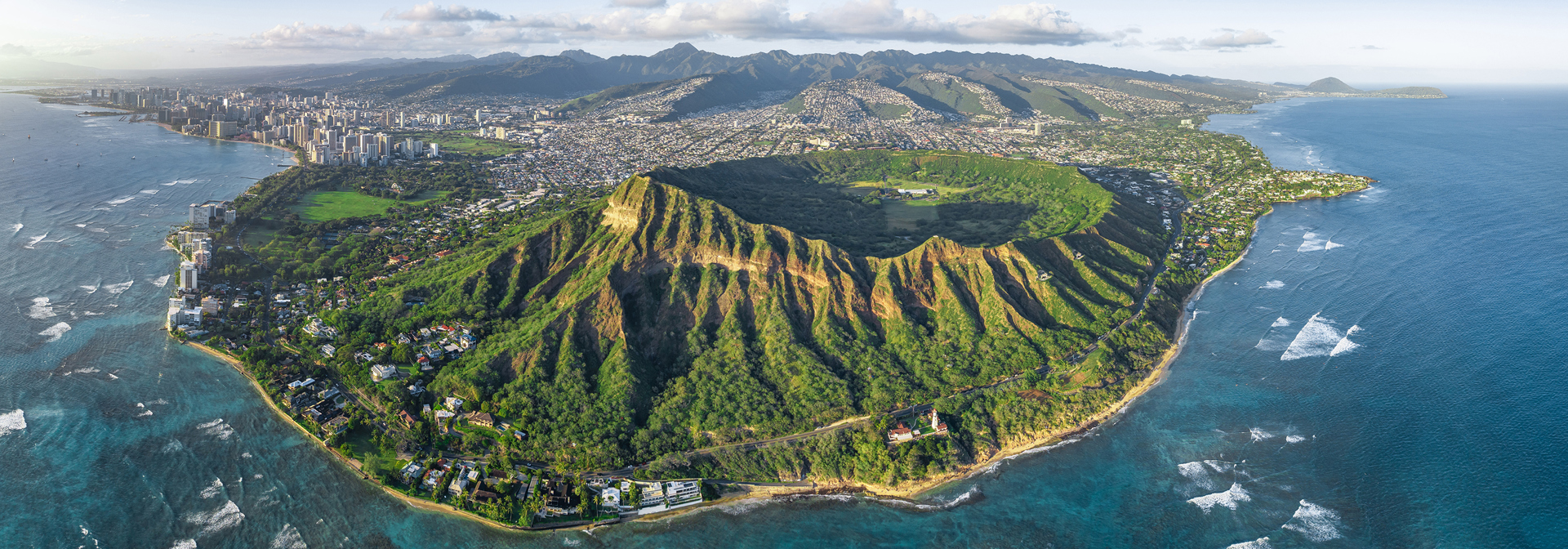 Diamond Head Oahu Wide