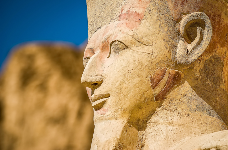 egypten - Luxor_hatshepsut templet_statue_01