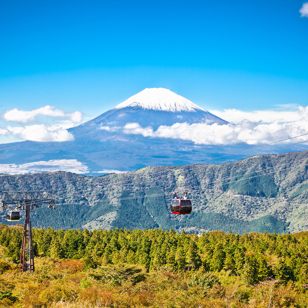 Mt. Fuji set fra Hakone