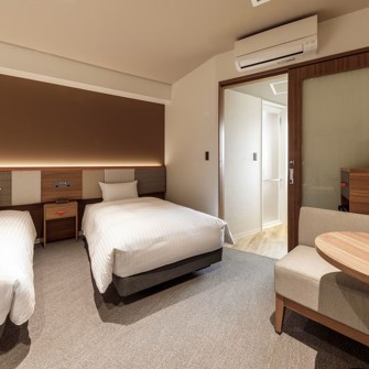 Nishitetsu Hotel Croom Hakata Gion Twin Værelse