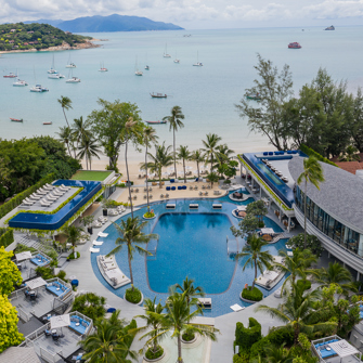thailand - Melia Koh Samui_Beach overview 1