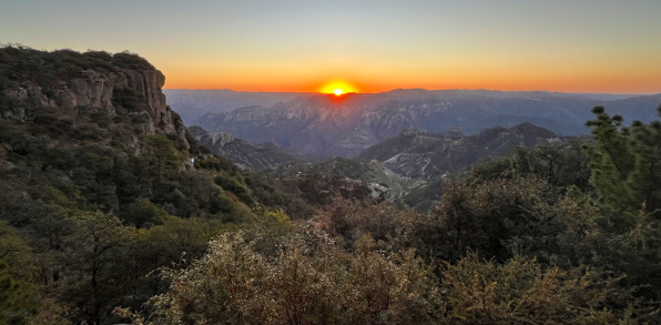 Og mest vidunderlige solopgange