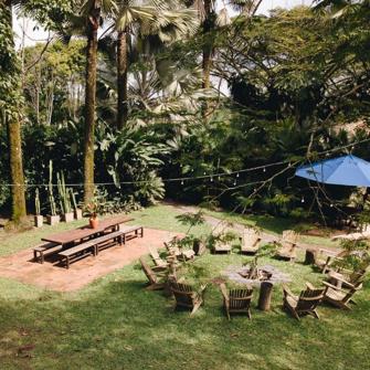 Hotel Sazagua Udendørs Areal