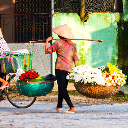 Vietnam - hanoi_befolkning_kvinde_kurv_01