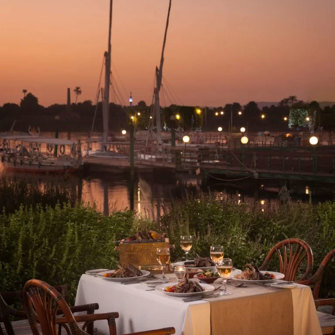 Jolie Ville Luxor Hotel & Spa Spise Ude