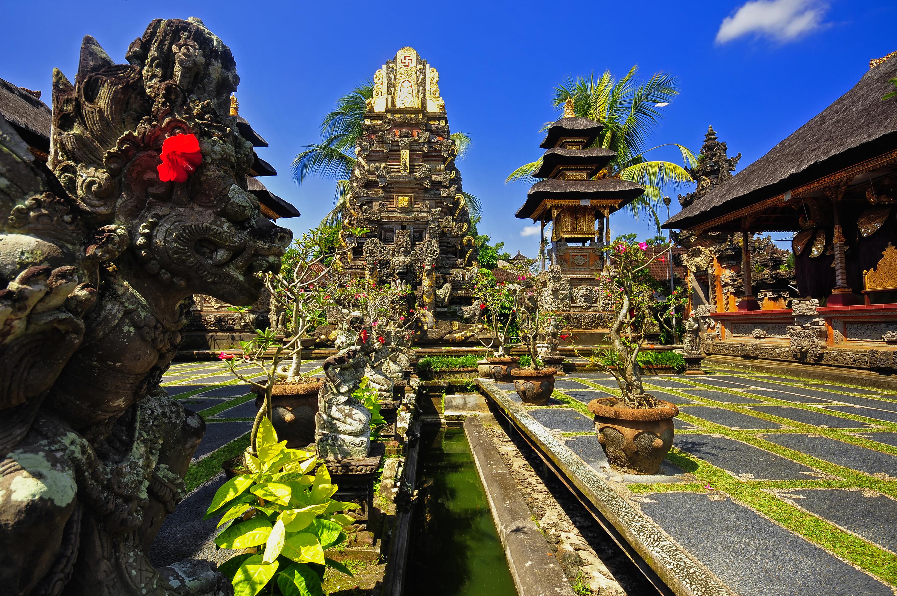 Tempel i Ubud