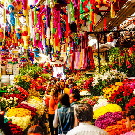 mexico - Mexico_Flower market_01