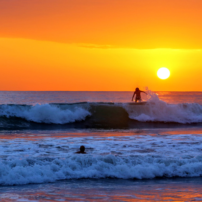 costa rica - hermosa beach_surfer_sunset_01