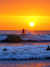 costa rica - hermosa beach_surfer_sunset_01