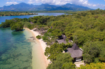 Beach Villa Aerial