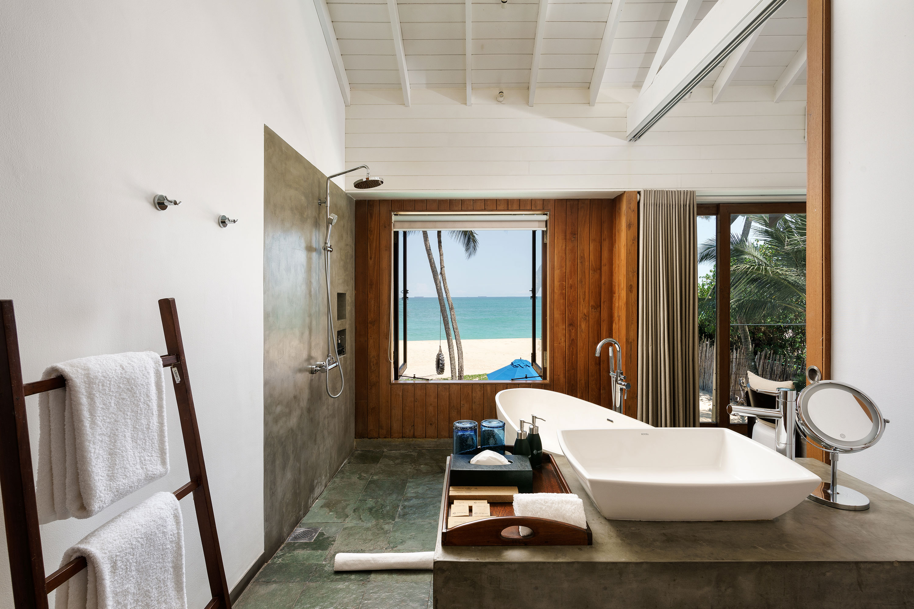 Bathroom Beach View