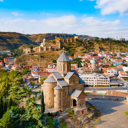 Metekhi-kirken i Tbilisi