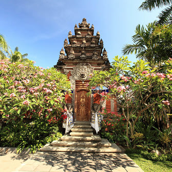 bali - legian - Mandiri Beach Resort & Spa_Balinese Gate